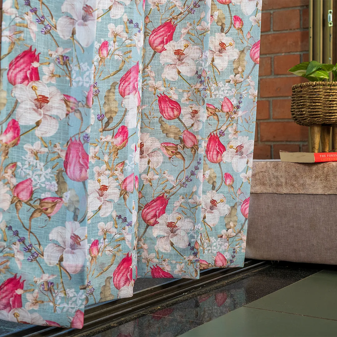 Sheer Digital Printed Curtains — visual 3 of 4