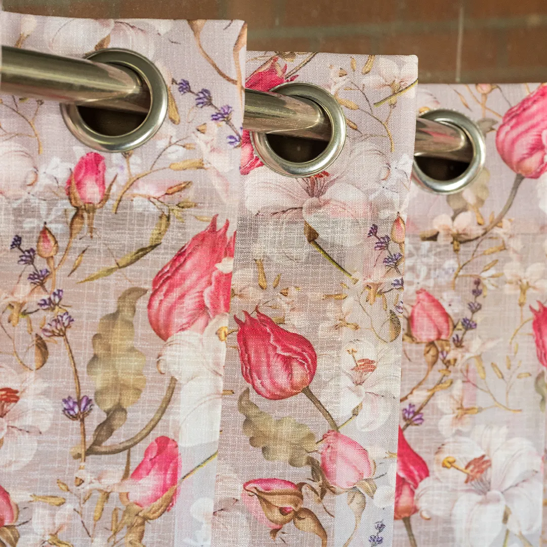 Sheer Digital Printed Curtains — visual 4 of 4